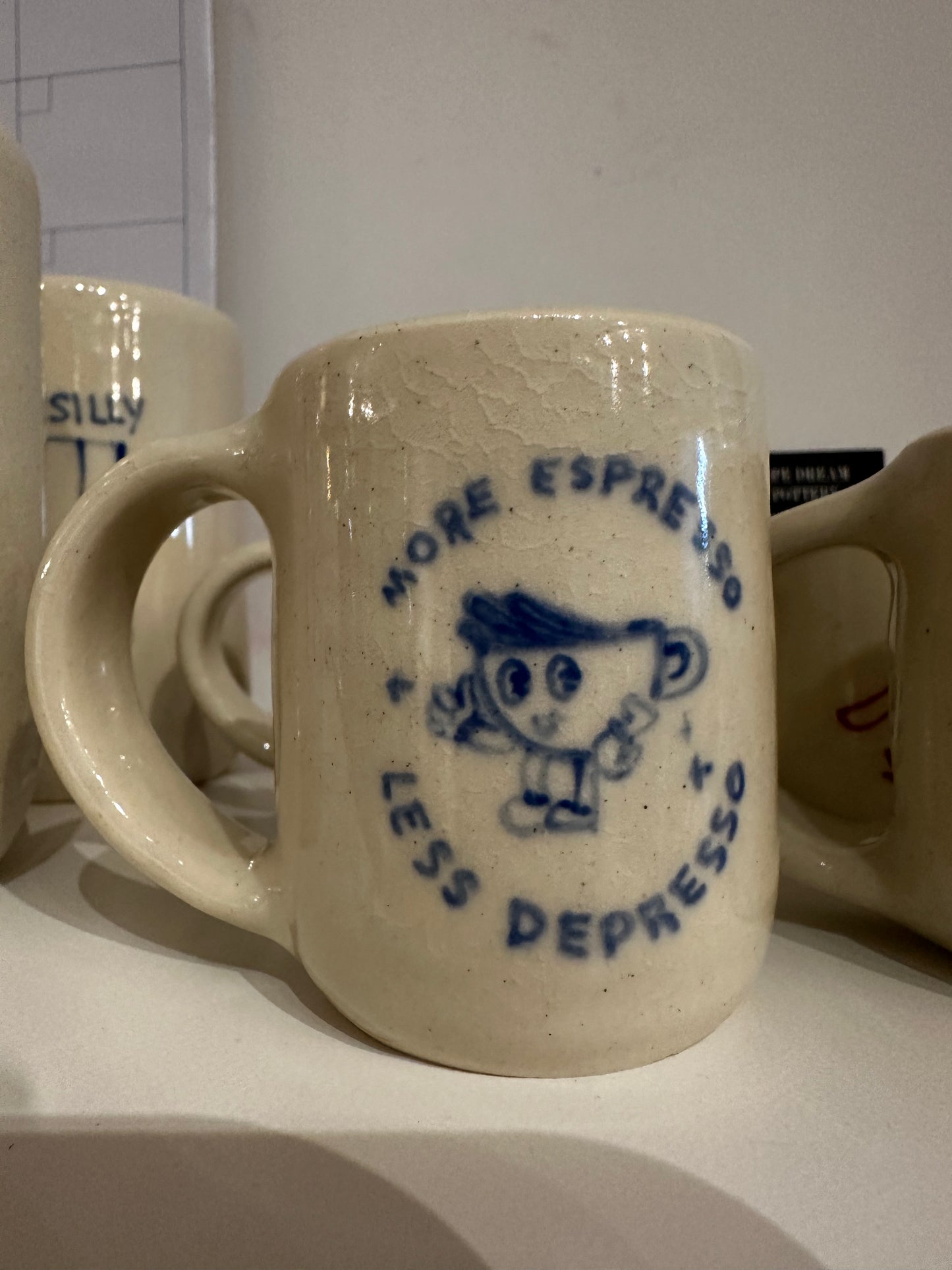 More Espresso Less Depresso Cup