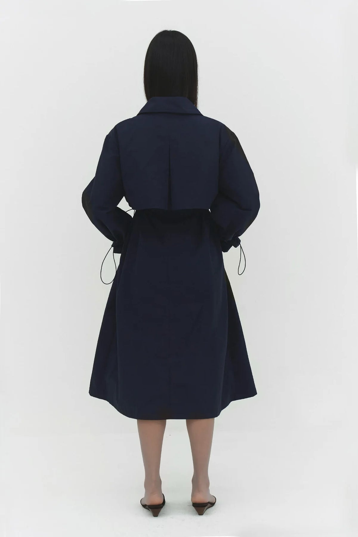 Cinched Trench Coat