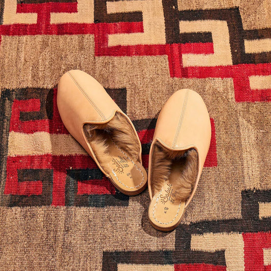 El Paso Shearling Baba - Veg Tan