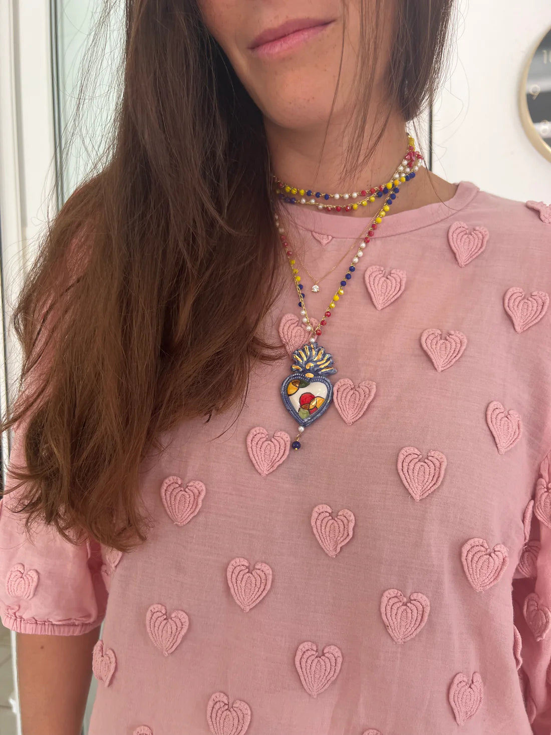 Cuore Azul Necklace