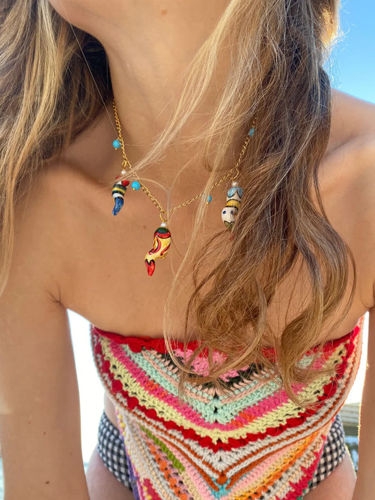 Mini Peperone Necklace