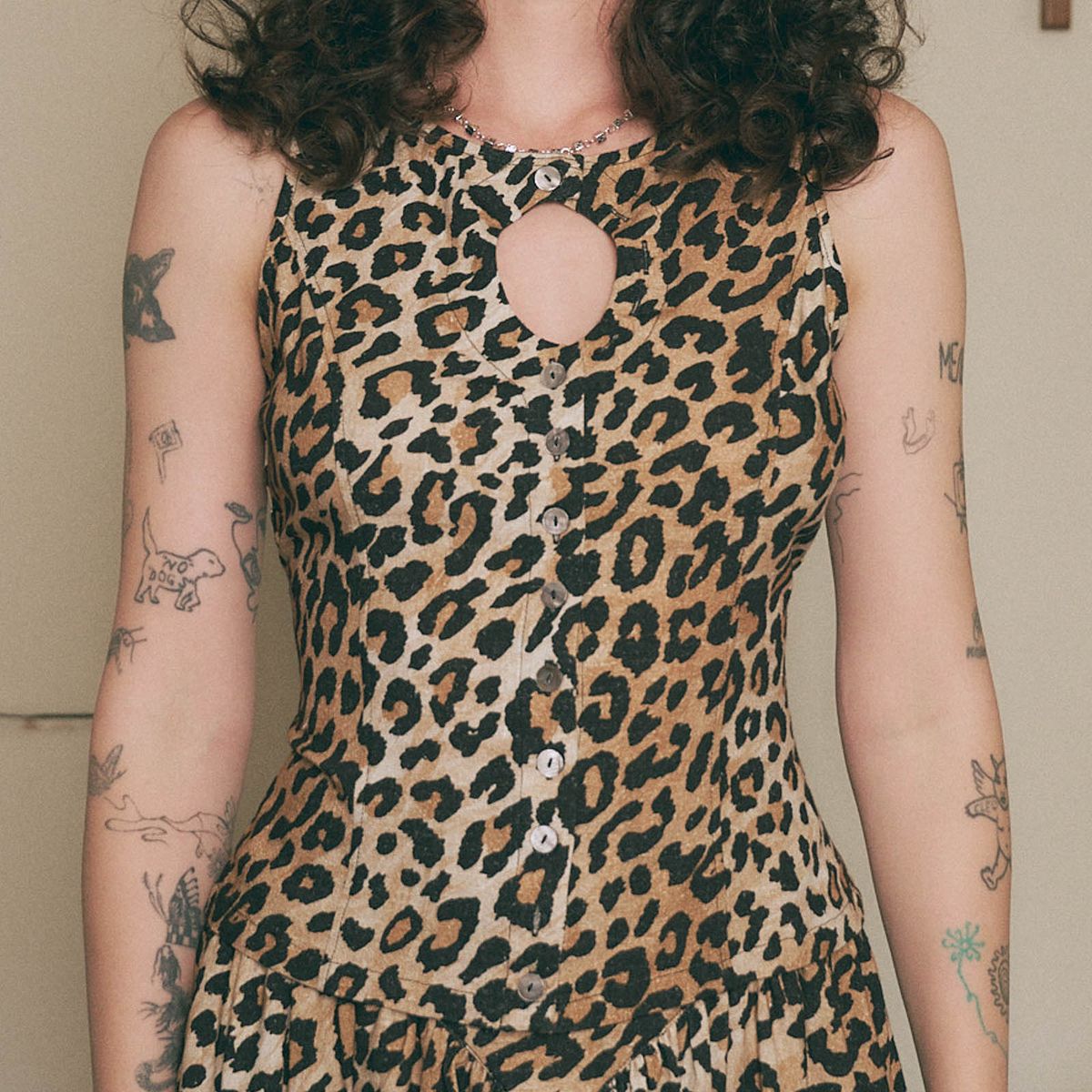Soft Linen Unbuttoned Tank