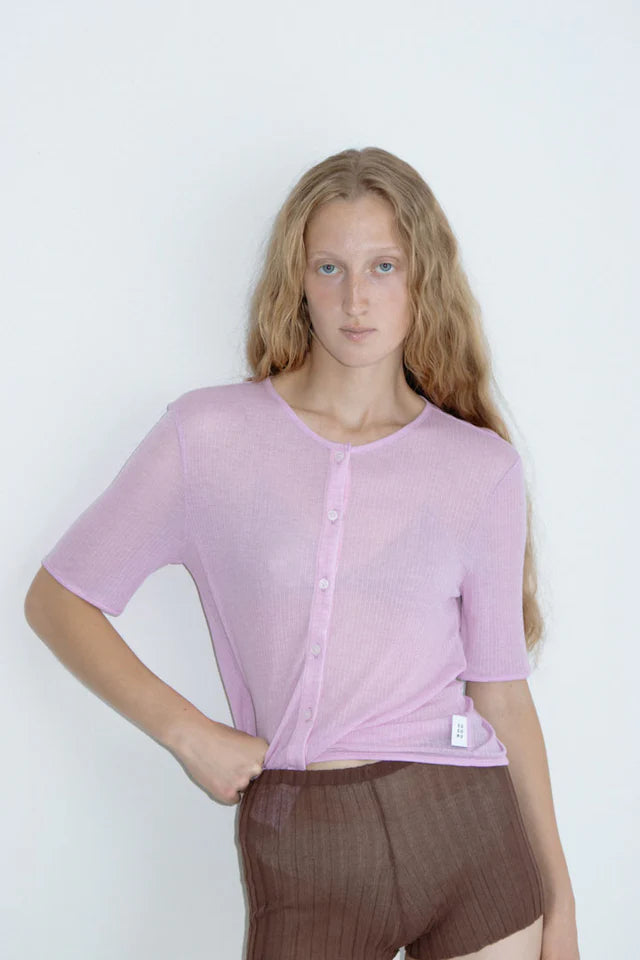 Recycled Bae Shortsleeve Cardigan