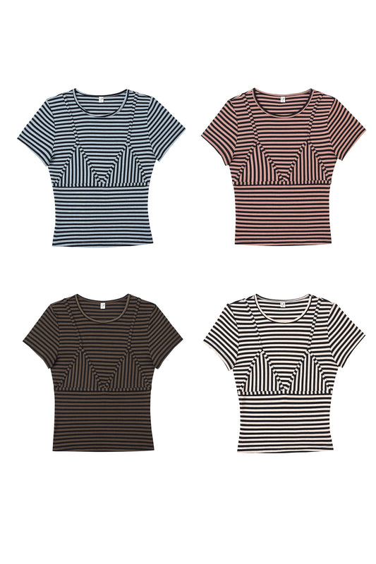 Bikini Bod Striped Tee