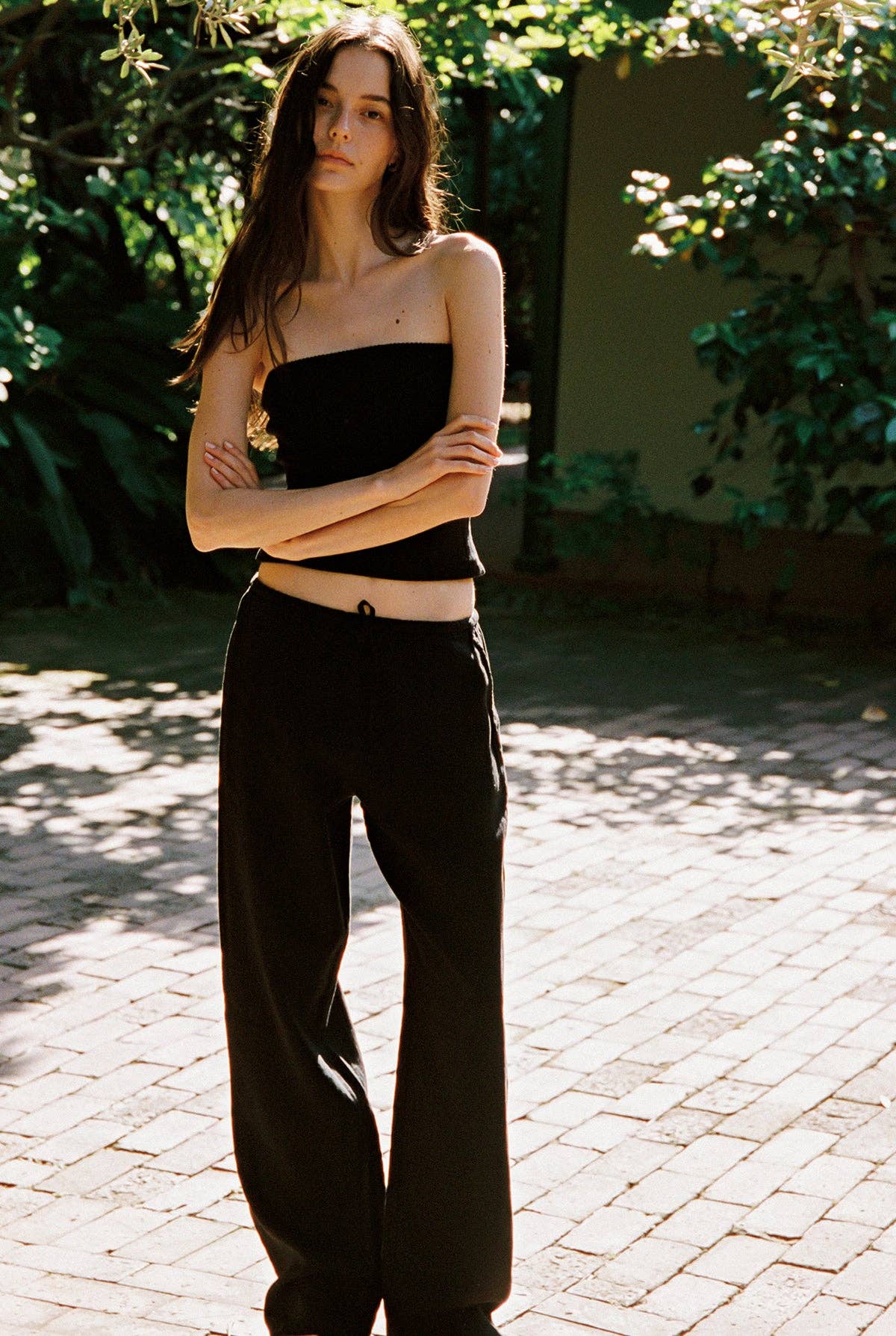 Pointelle Tube Top