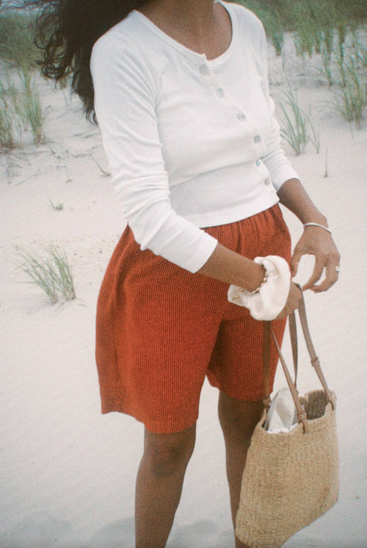 Linen Simple Short