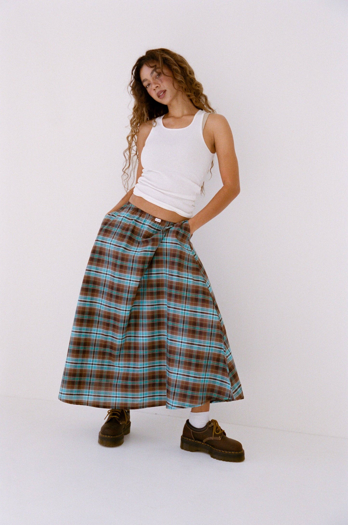 DREAM SKIRT IN MINT CHIP