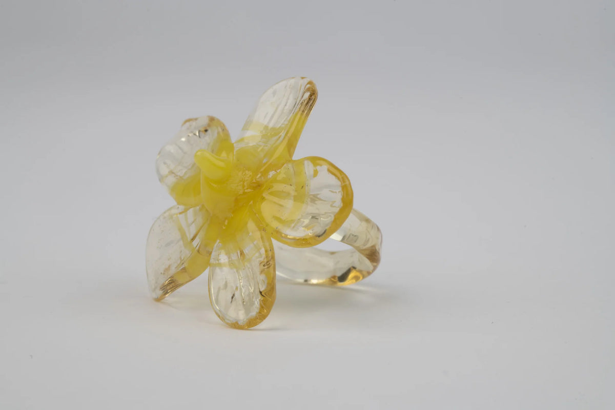 Flower Ring - Glass