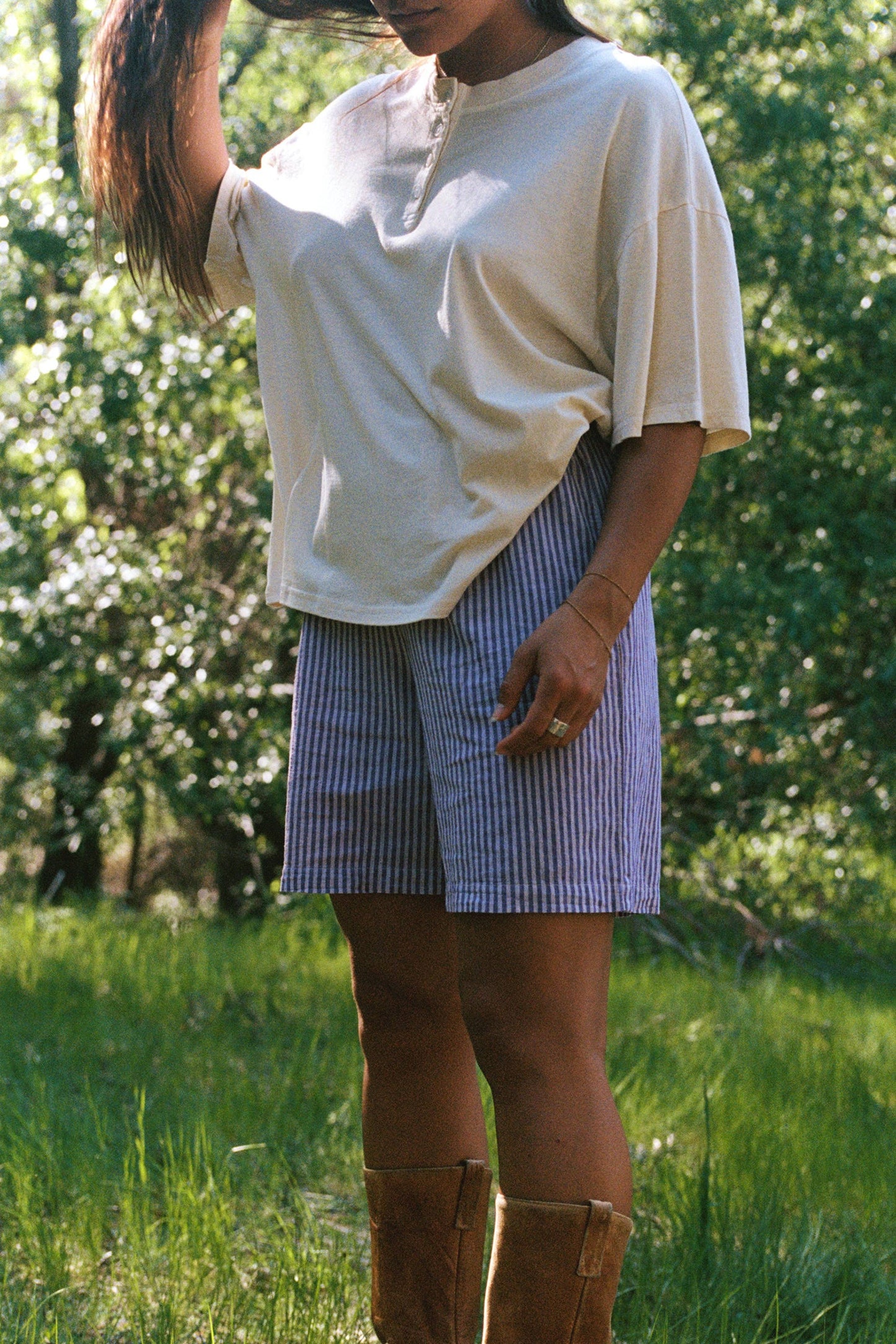 Linen Simple Short