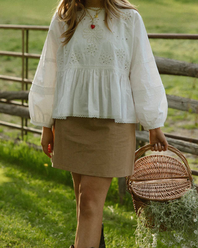 Eyelet Blouse