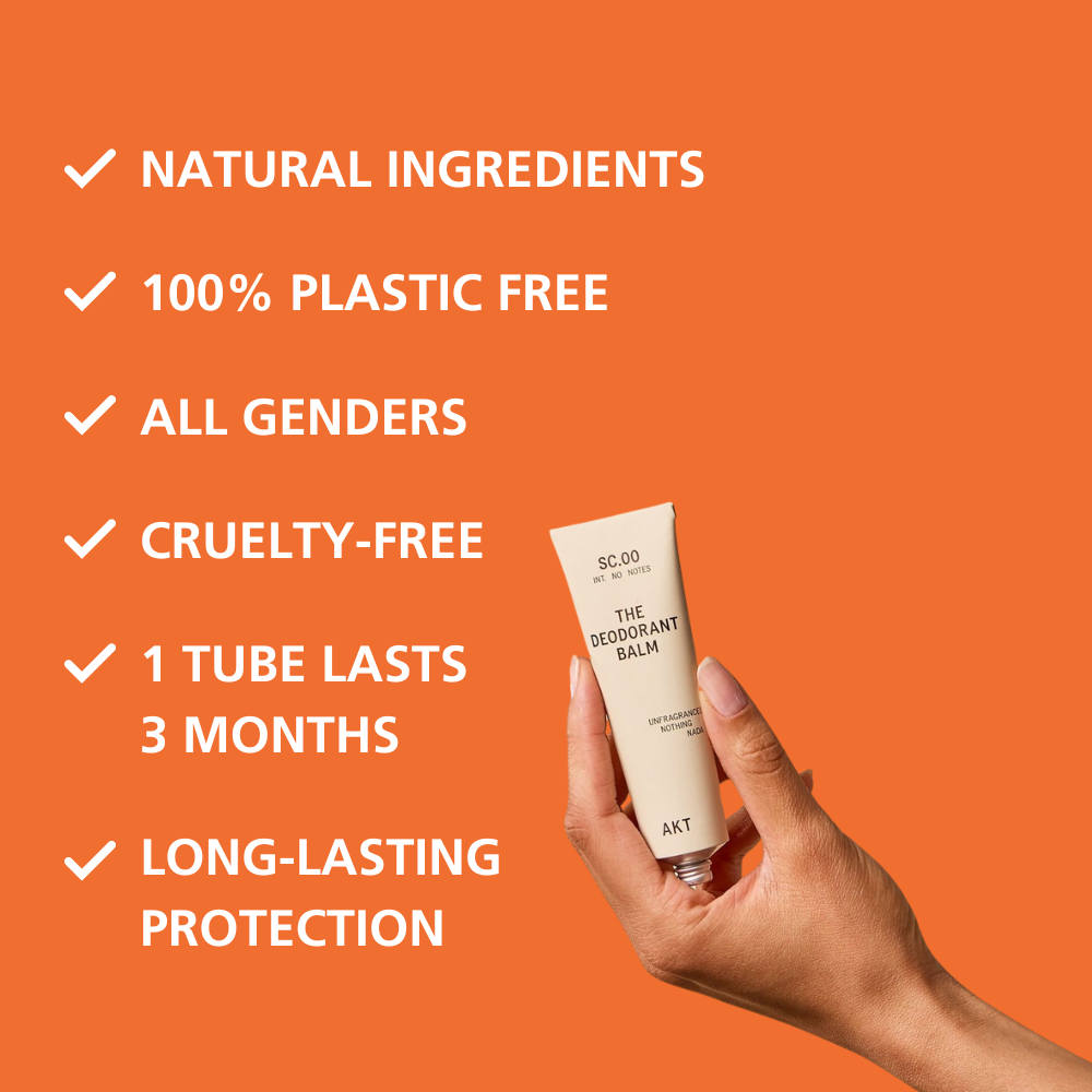 AKT Deodorant Balm SC.00 Fragrance-Free for Sensitive Skin