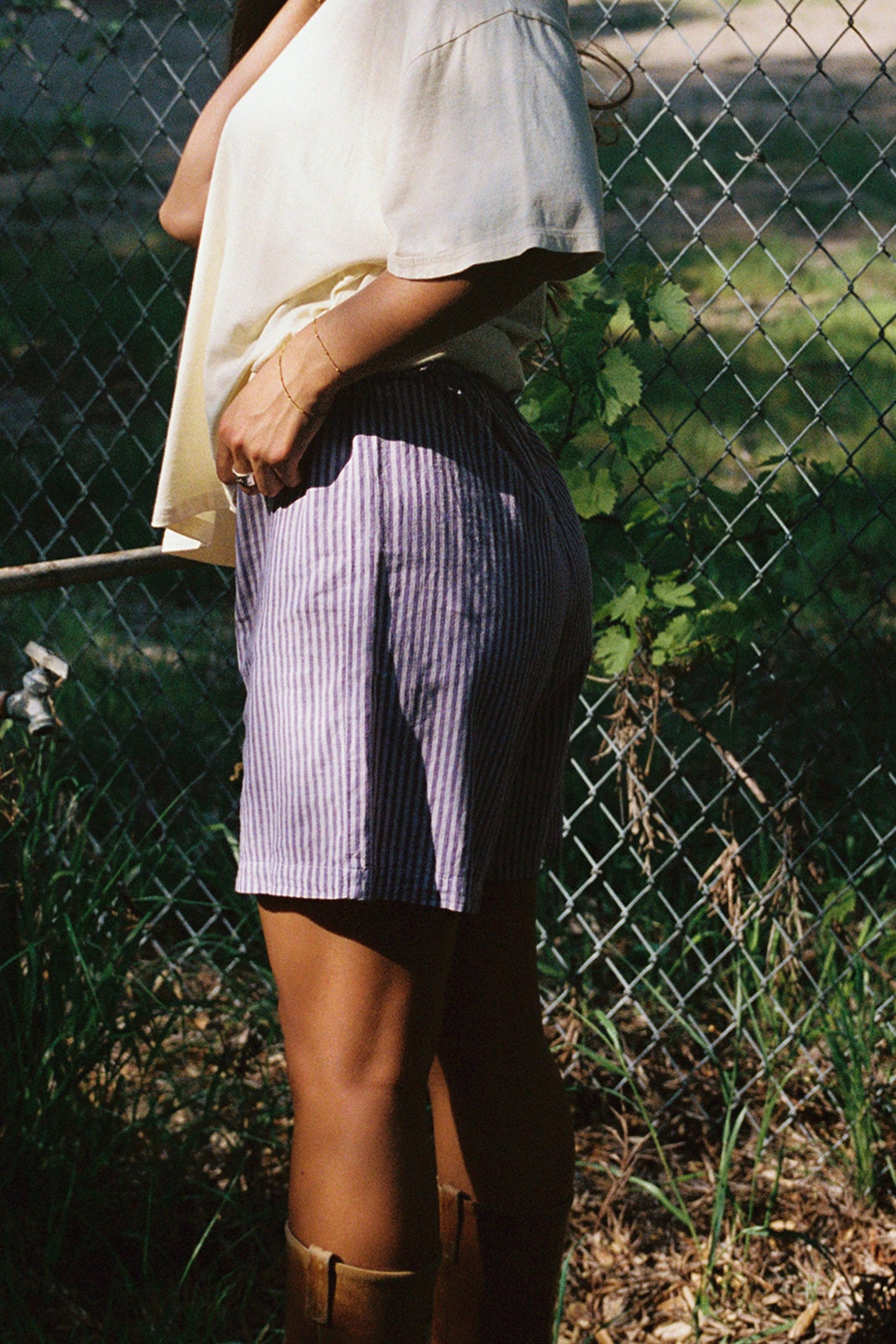 Linen Simple Short