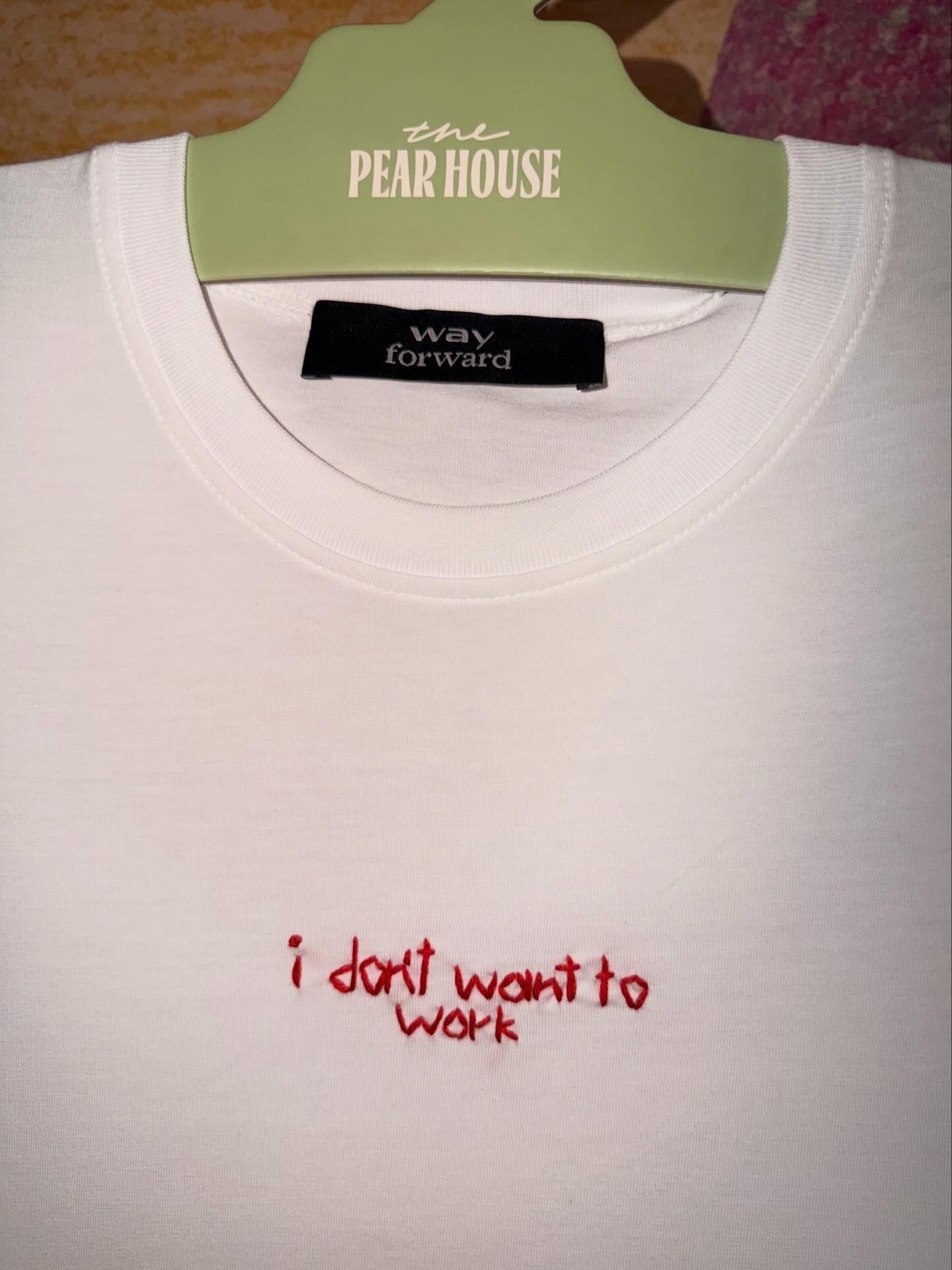 Long Sleeve "I Don't Want to Work"
