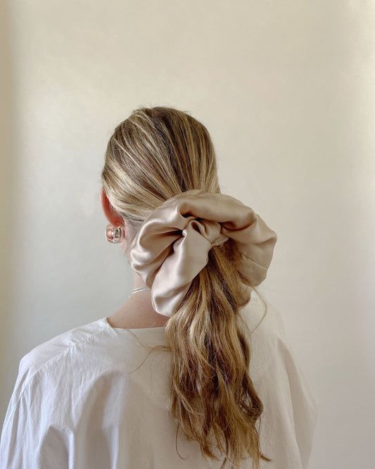 Oversized Silk Scrunchie