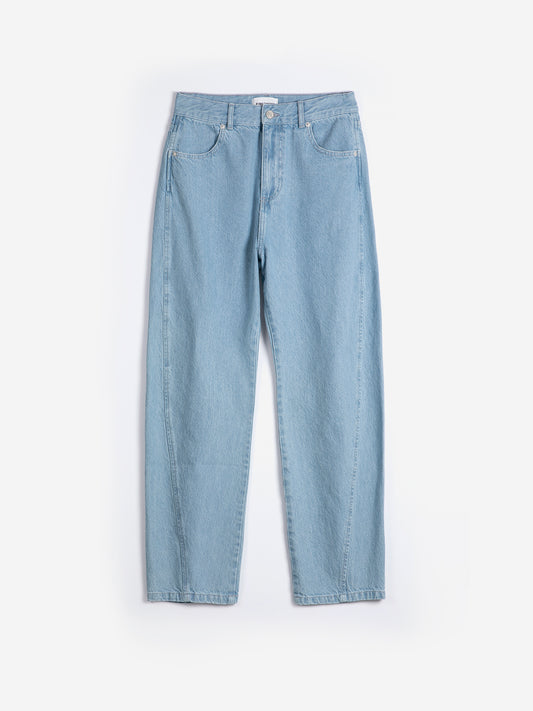 Simple Pear High Waste Jeans