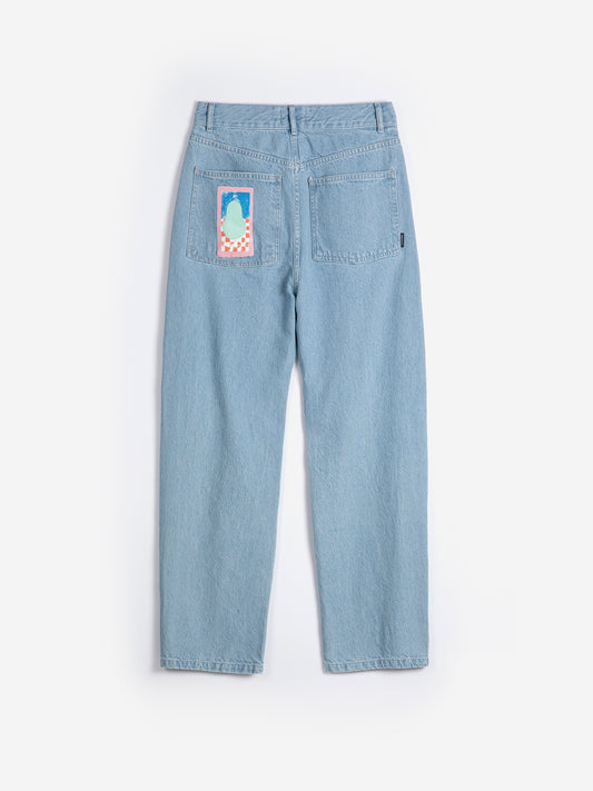 Simple Pear High Waste Jeans