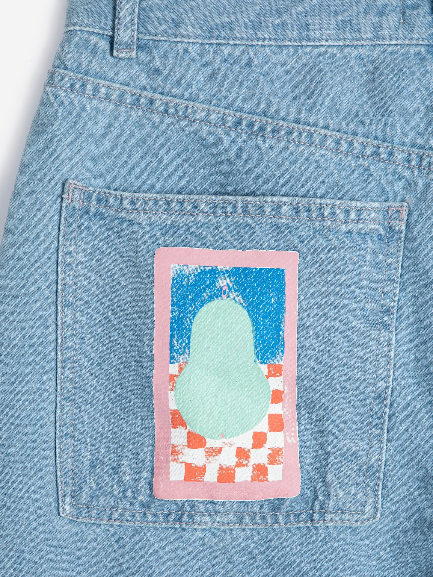 Simple Pear High Waste Jeans