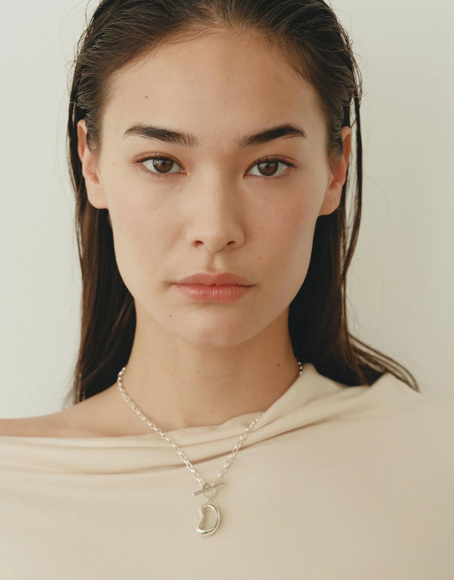 Bean Toggle Necklace