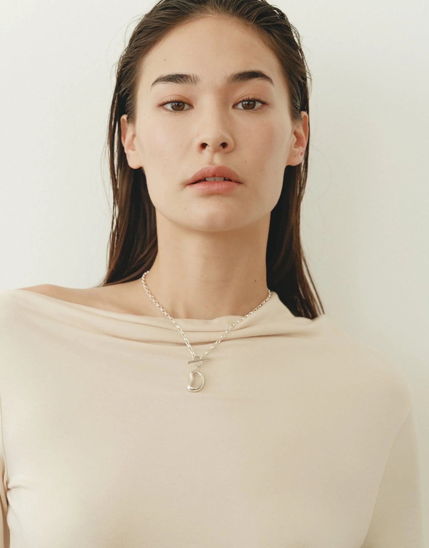 Bean Toggle Necklace