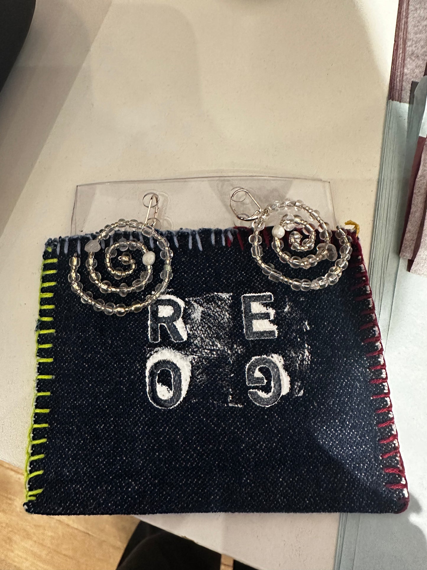 Small Swirl Earrings