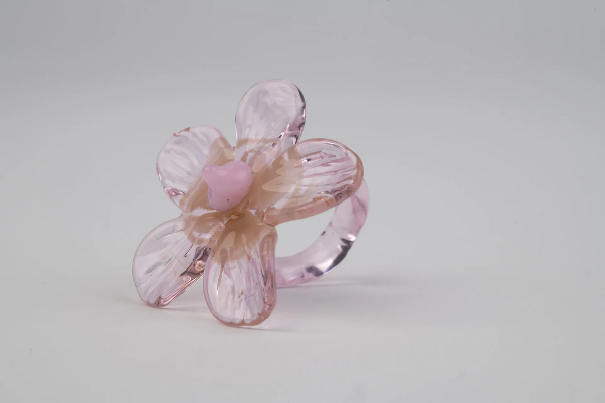 Flower Ring - Glass