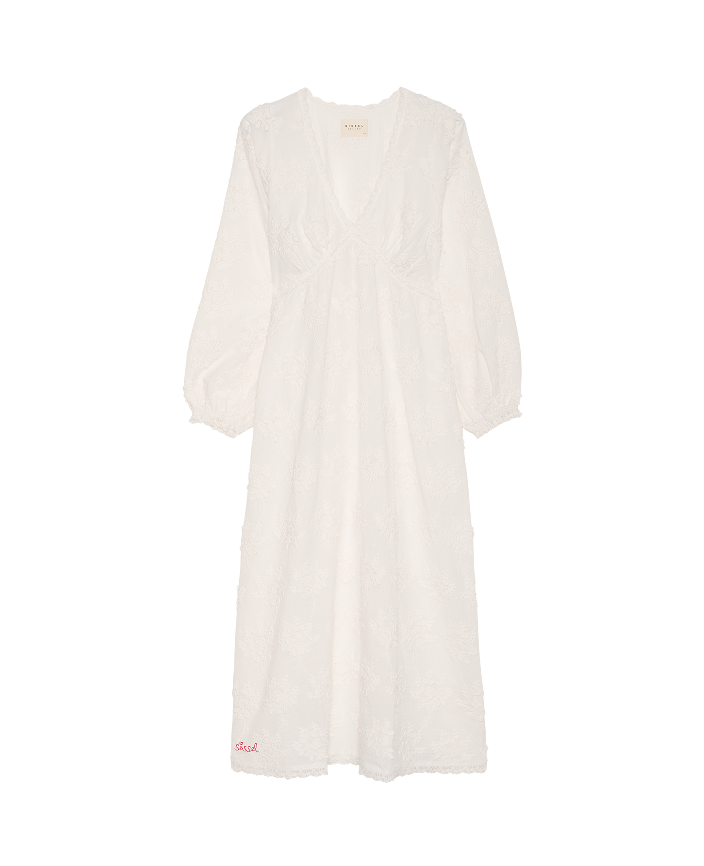 Delphine Dress Off White