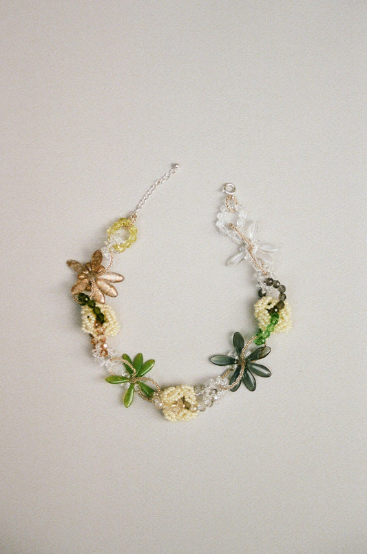 Dila Green Necklace