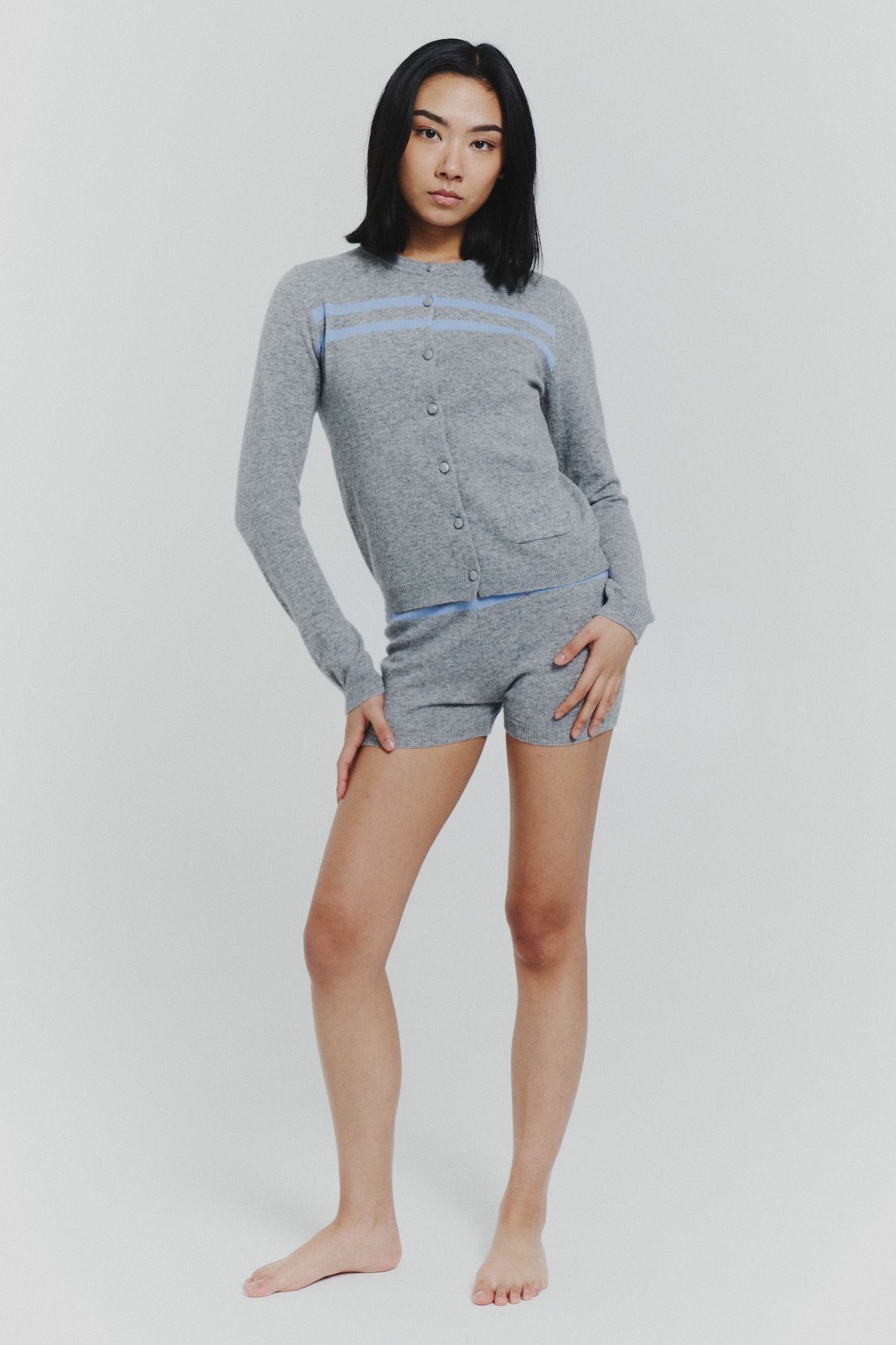 Double Stripe Cardigan