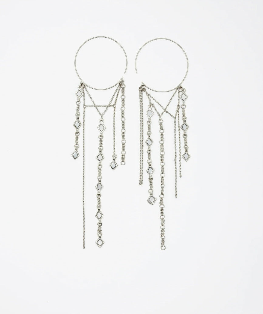 OLEA SILVER EARRINGS