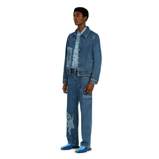 Men’s Laser Denim Jacket