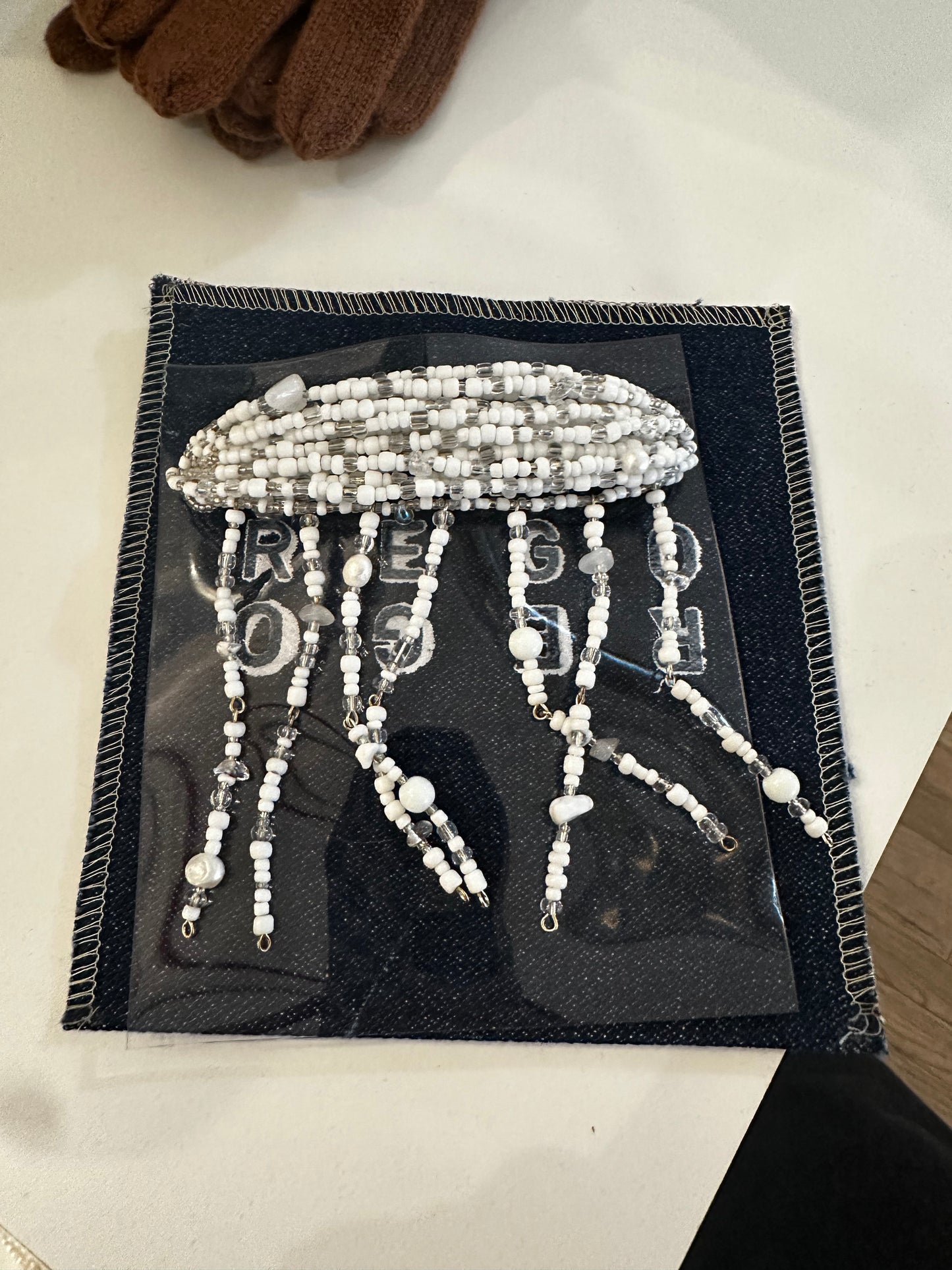 Box Jellyfish Barrette