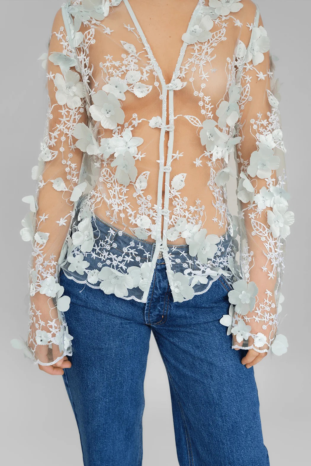 Naya Blouse - Baby Blue