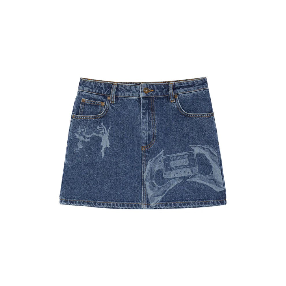 Women’s Laser Denim Skirt