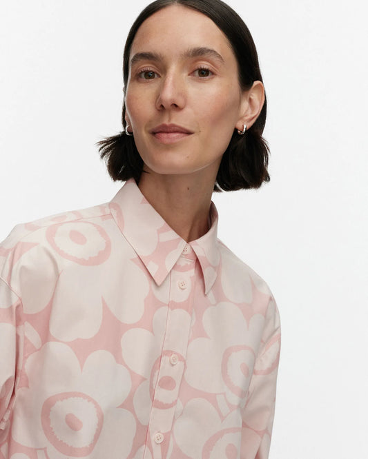 Kuvitelma Unikko Cotton Shirt Dress