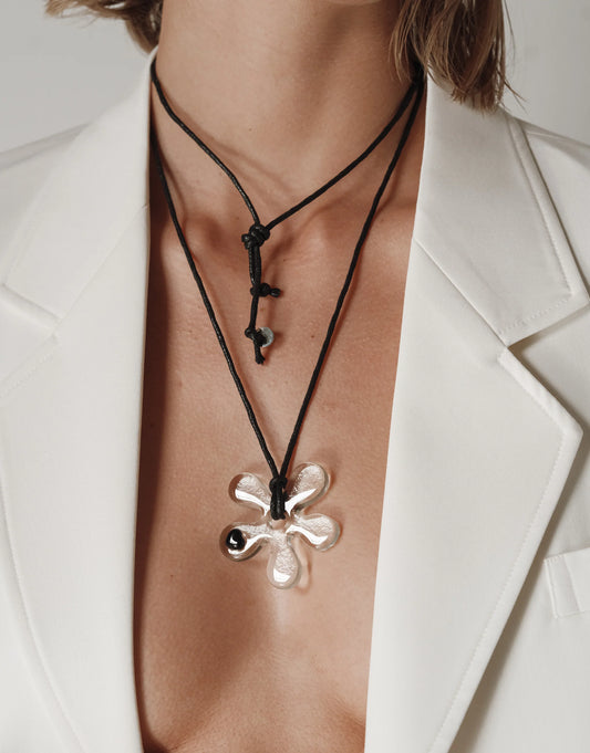 Petal Sculpture Necklace