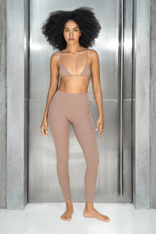 Rib Triangle Bra