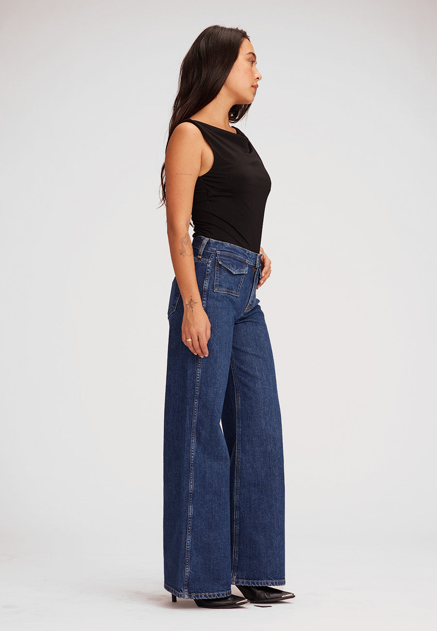 Romina Patch Pocket Wide Leg