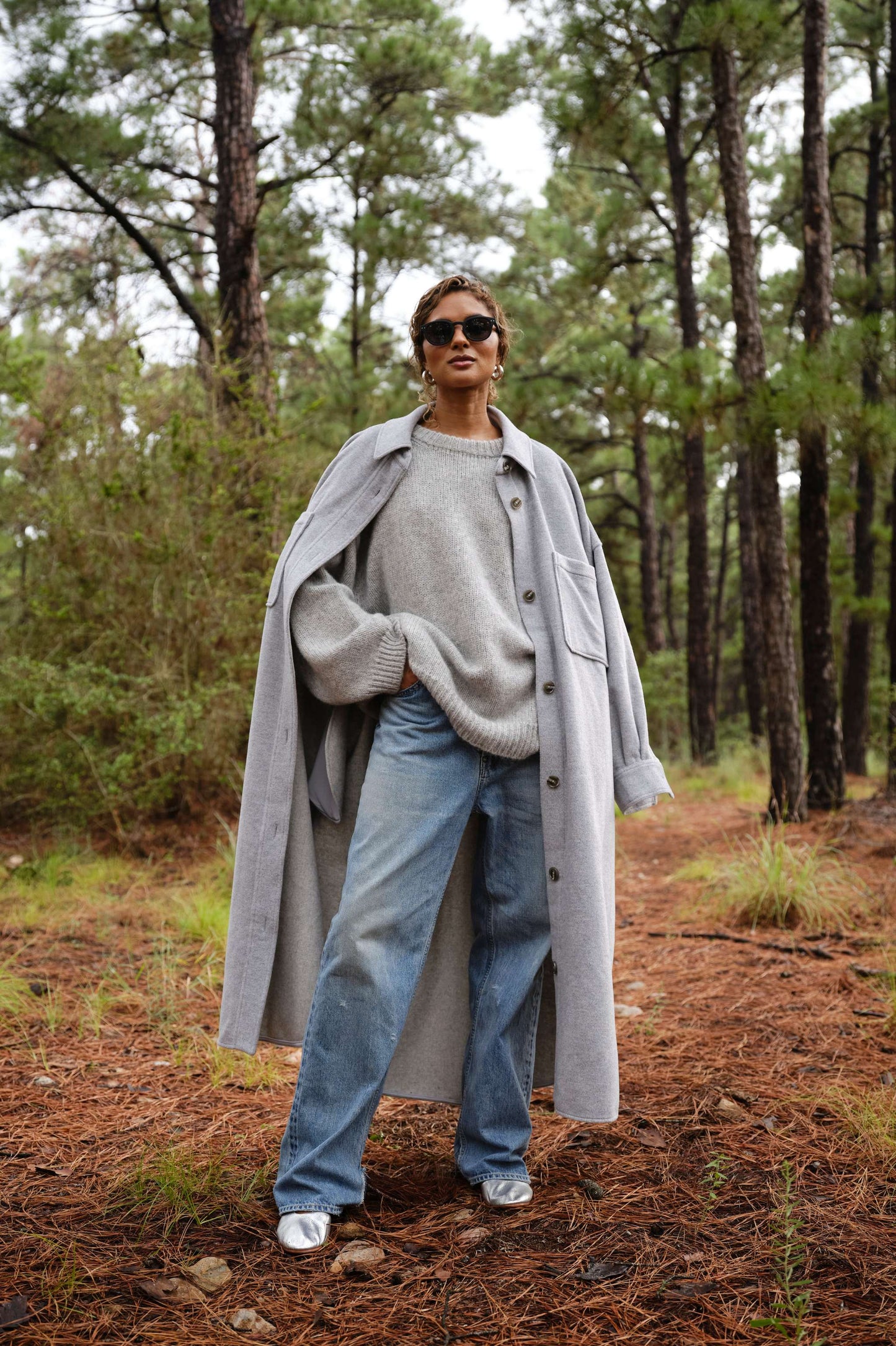 Boyfriend Sweater in Heather