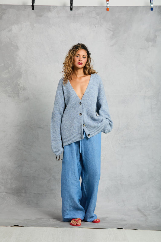 Drew Cardigan in Sky