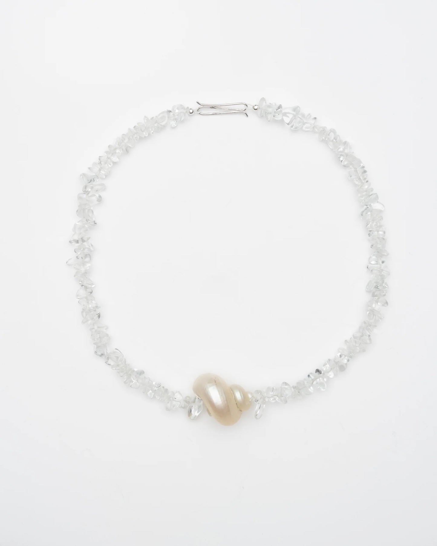 Siquijor Quartz Shell Necklace
