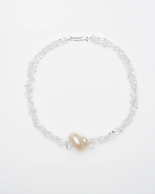Siquijor Quartz Shell Necklace