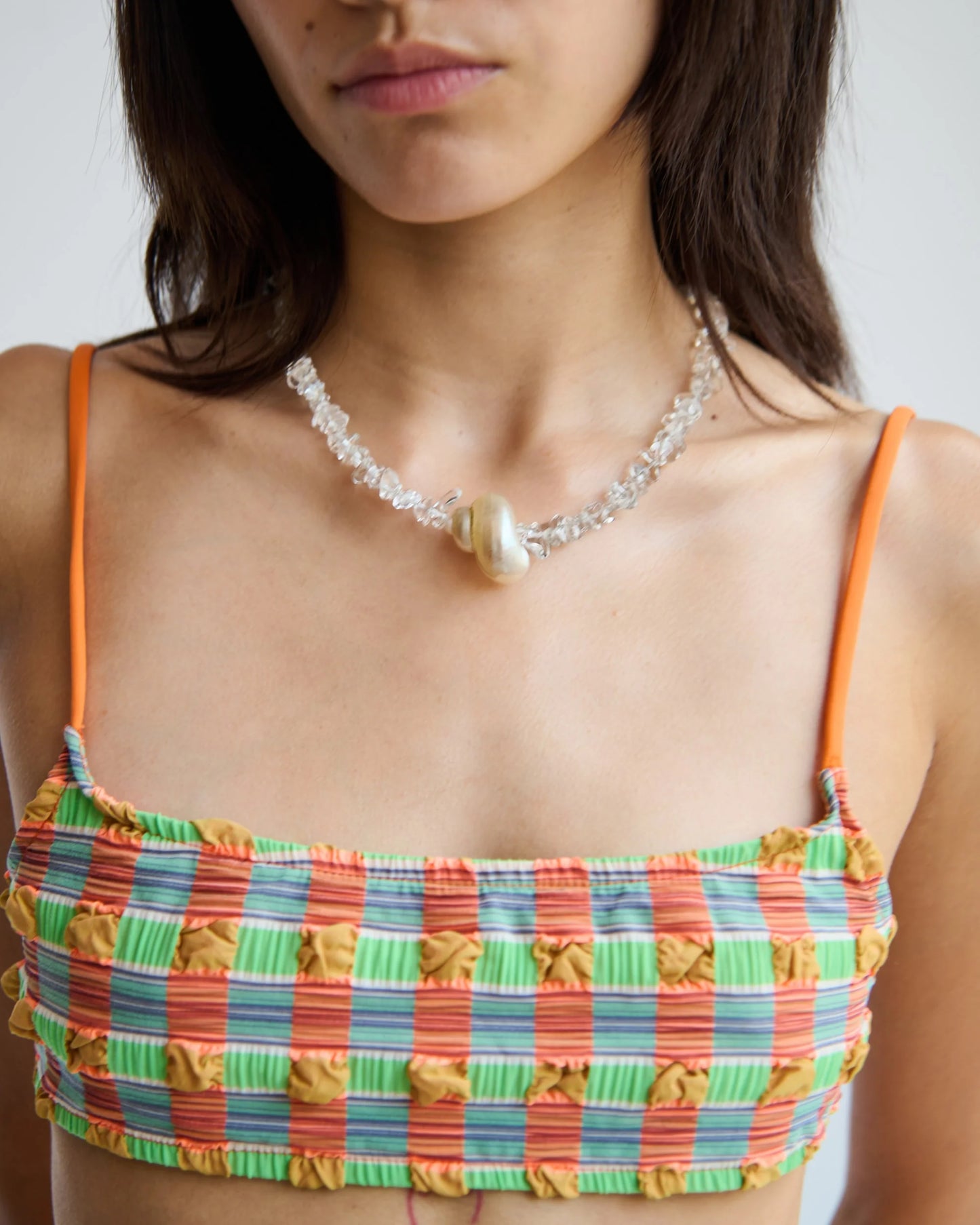 Siquijor Quartz Shell Necklace