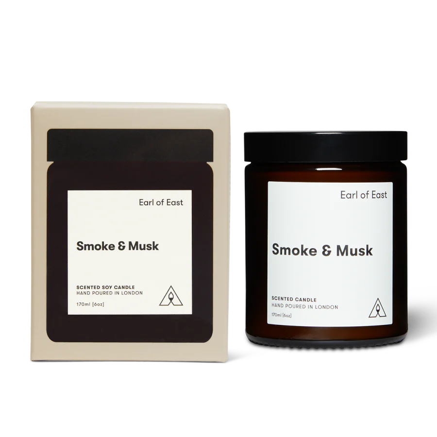 Smoke and Musk Soy Wax Candle 170ML