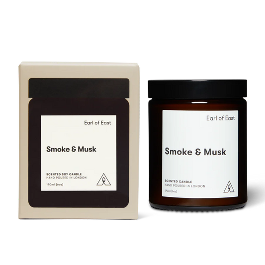 Smoke and Musk Soy Wax Candle 170ML