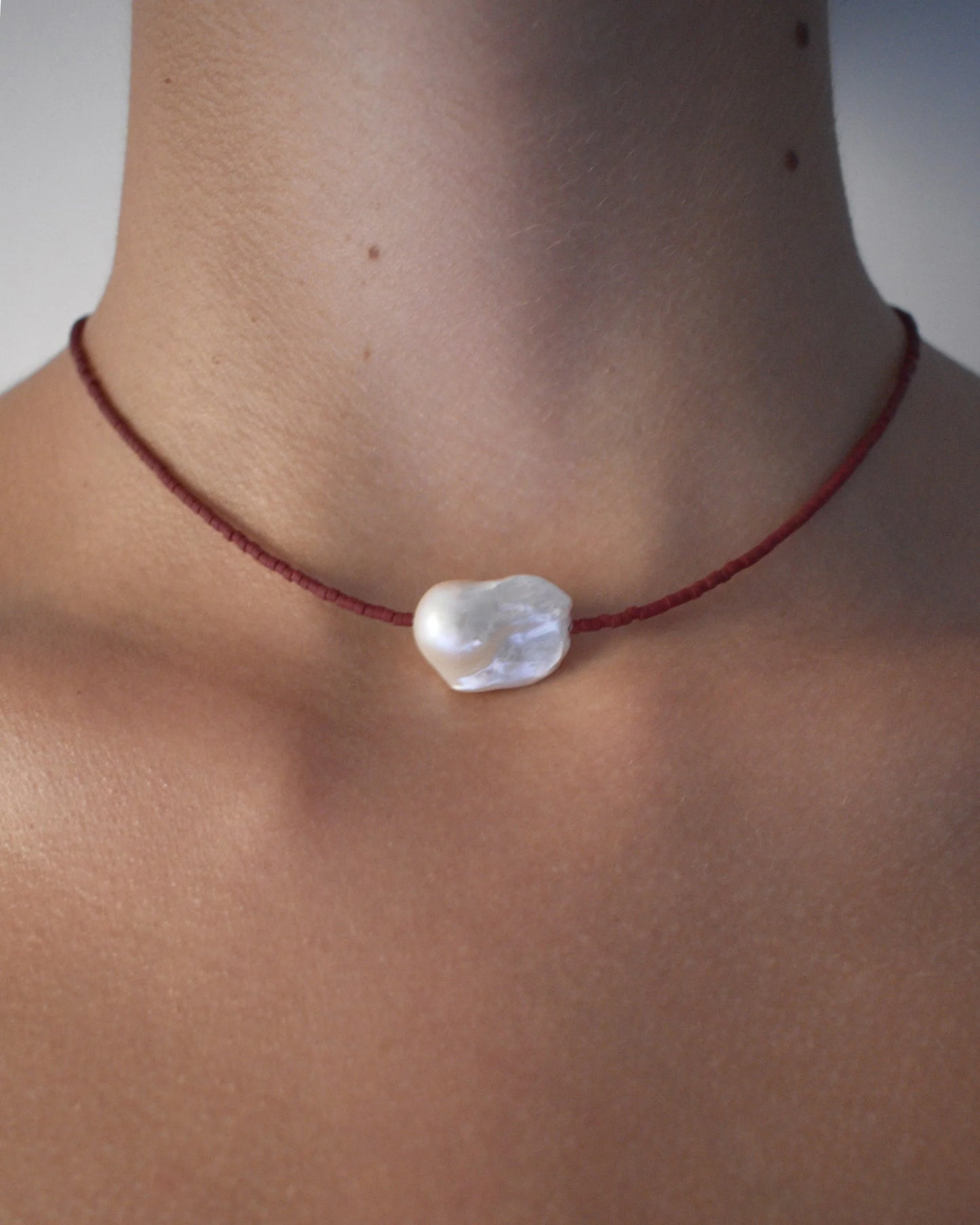 Surigao Pearl and Crystal Beads Necklace