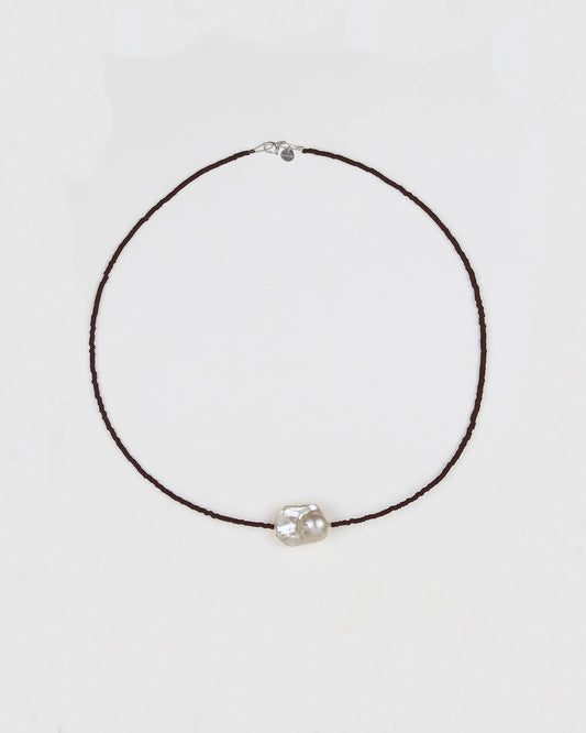 Surigao Pearl and Crystal Beads Necklace