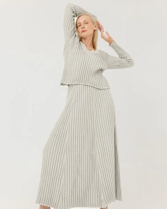 Vagos A-Line Midi Skirt