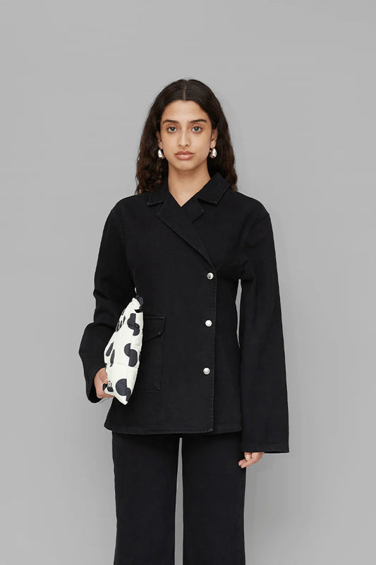 Victoria Denim Blazer