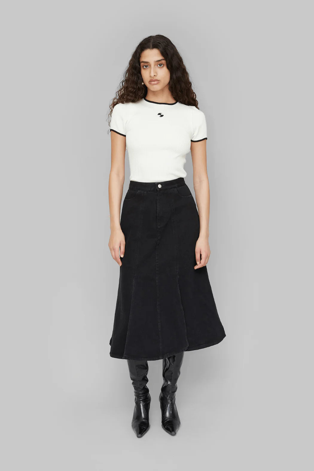Victoria Denim Skirt