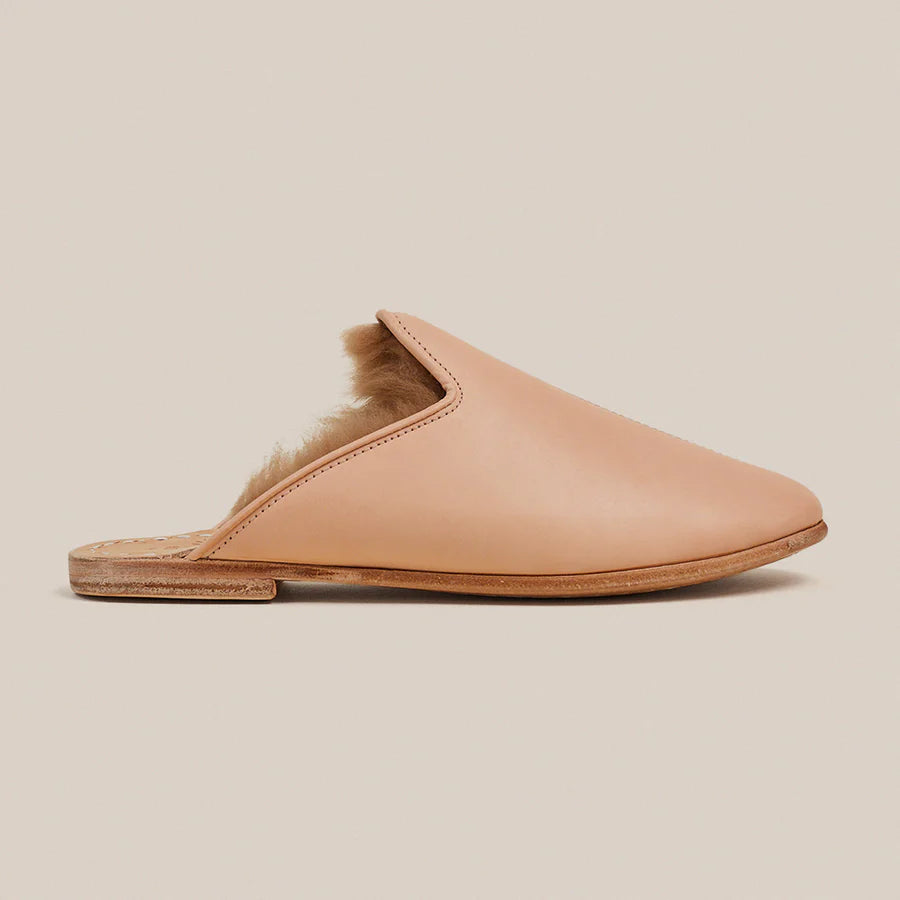 El Paso Shearling Baba - Veg Tan